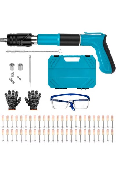 OEM Set pistol de bătut cuie manual, 3 trepte de putere, unelte pentru fixare...