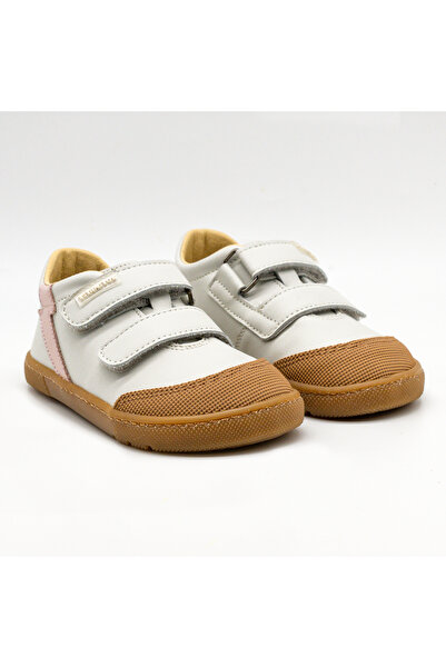 titanitos Girls' barefoot shoes CRB540 Rafale - Porcelana Baby, Genuine Leath...