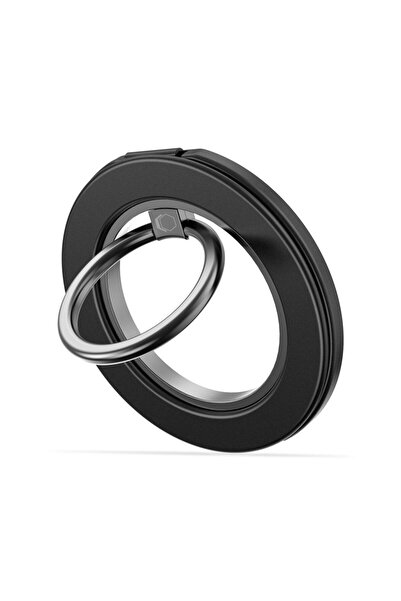 Tech-Protect MMR600 MagSafe Magnetic Phone Ring Holder Stand, Black