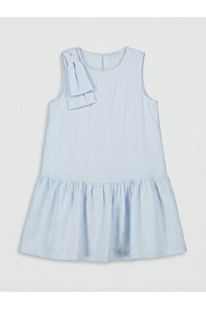 LC Waikiki Rochie pentru fetiță Özmarka, sezon nou guler rotund cu detaliu de...