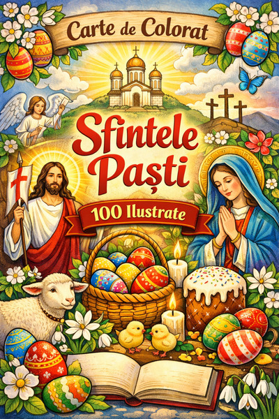 Disney Easter Coloring Book With Favorite Characters 100 A4 Pages Laminated C...