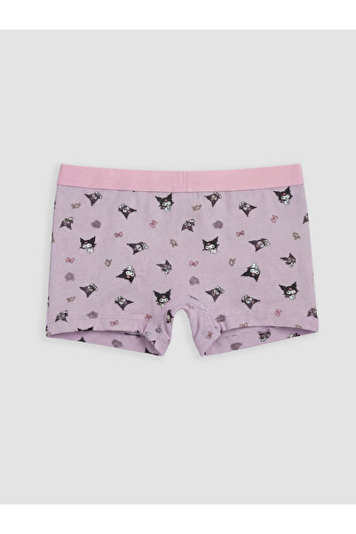 LC Waikiki Kuromi Licensed Girls' Boxer Shorts