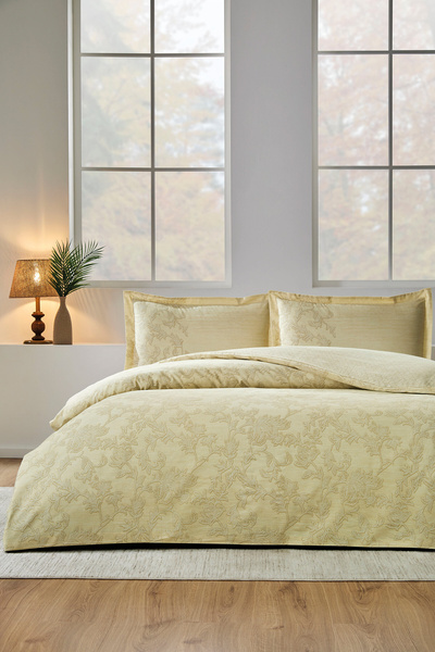 Özdilek طقم غطاء لحاف مزدوج باروكو