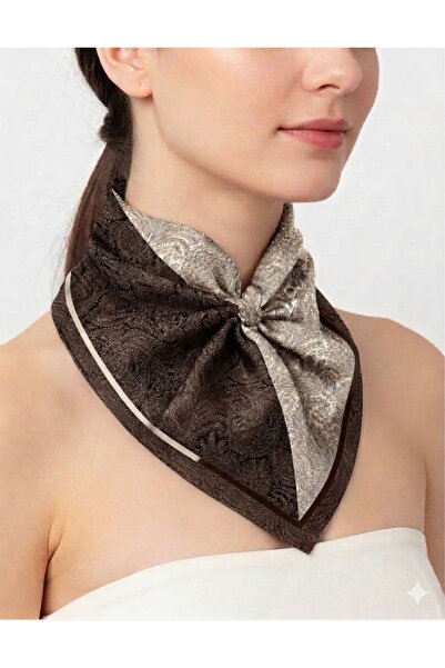 tarzınısec Alege-ți Stilul Eșarfă/Bandana/Accesoriu Maro Regal 48x48 cm