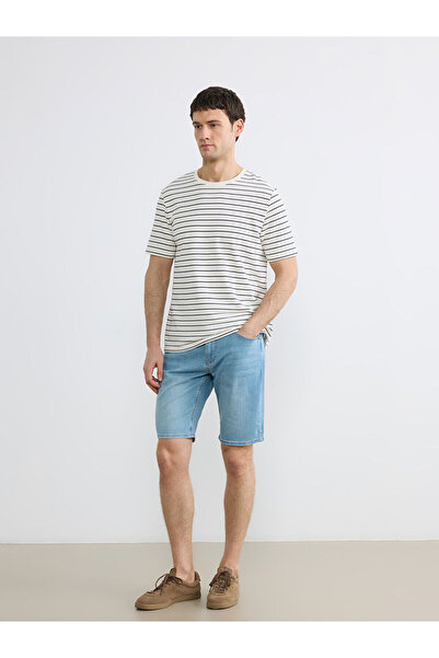 LC Waikiki Ανδρικό τζιν σορτς Vizyon New Season Slim Fit