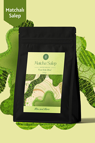 Mim and More Matcha Salep, 200 Gr