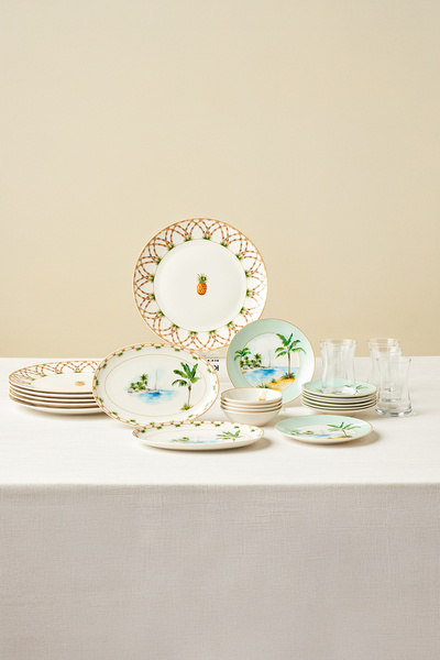 Karaca Forever Bone Pinello 26 Parça 6 Kişilik Kahvaltı Takımı