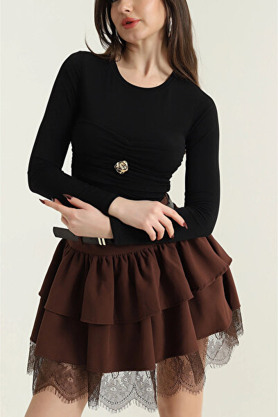 Secret Passion Lingerie New Season Buckle Detail Long Sleeve Women's Stretch ...