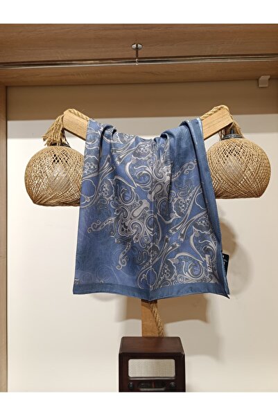 Hira İpek Scarf Etnik Desen Eşarp