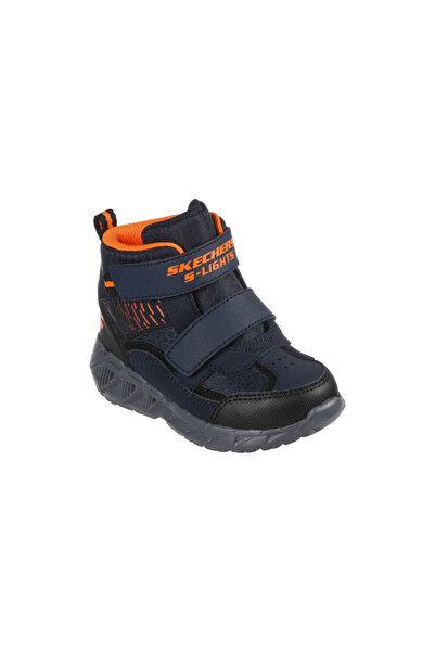 SKECHERS Sneakerși unisex Magna-Lights Frost pentru copii, negri, mărimea 21