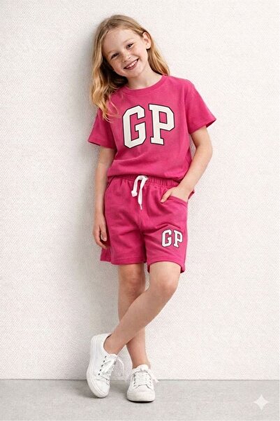 ciklet kids Κοριτσίστικο σορτς κάτω και επάνω σετ