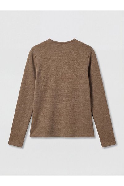 LC Waikiki Vizyon New Season Double-Breasted Collar Metal Appliqued Blouse