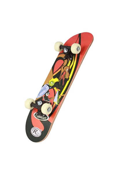 RCO Skateboard Copii 61 cm, Pentru Incepatori si Intermediari, Roti PVC, Desi...