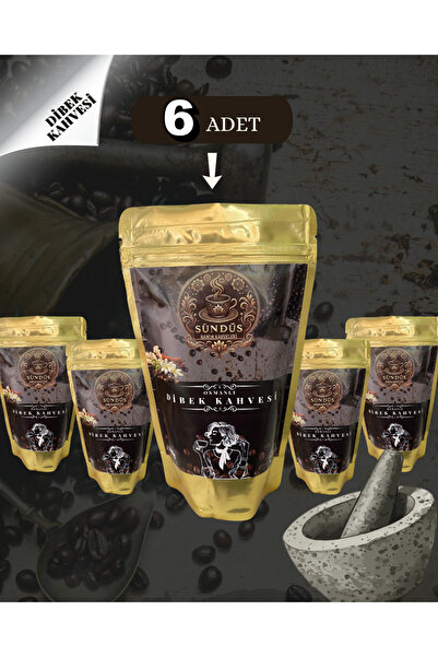 sündüs hanım kahveleri قهوة ديبك 200 جرام × 6 قطع