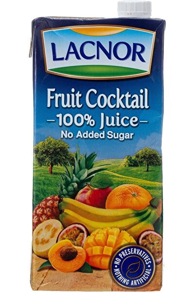Lacnor عصير كوكتيل الفواكه 1 لتر