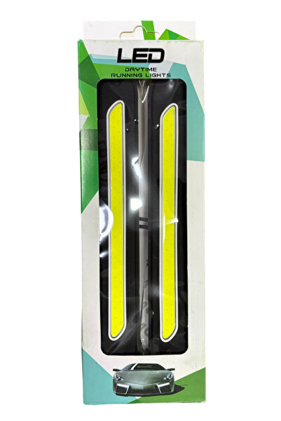 YGT Gündüz Farı Elastik Cob Led 12v Beyaz 26 Cm (KGN 0806072)