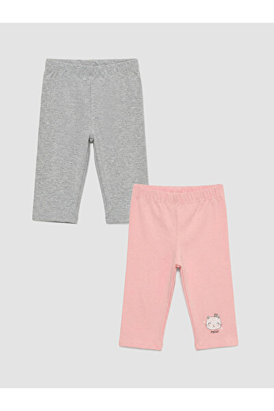 LC Waikiki Özmarka Νέα Σεζόν με τύπωμα Κολάν για κορίτσια, Σετ 2 τεμαχίων