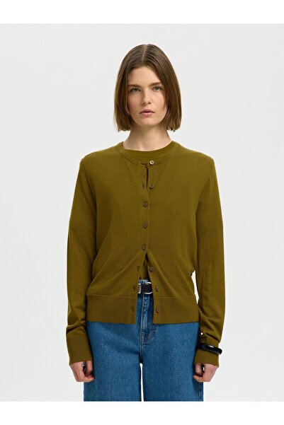 SELECTED Strickjacke 100% Merinowoll