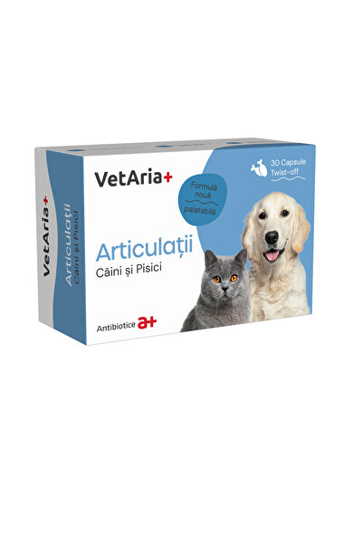 Antibiotice Supliment articulatii pentru caini si pisici VetAria Articulatii,...