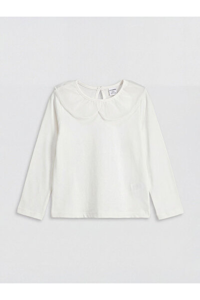 LC Waikiki Tricou pentru fetițe Özmarka, sezon nou, cu guler pentru bebeluși