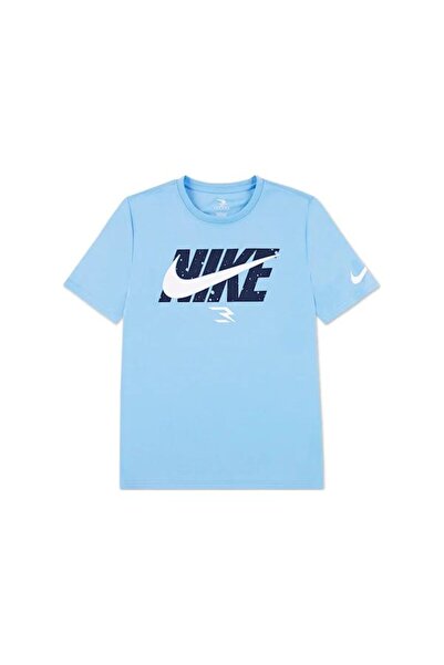 Nike Μπλε Rwb Wordblock Drı Fıt Tee T-Shirt για αγόρια