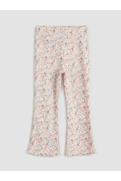 LC Waikiki Colanți Özmarka Noul Sezon tricotaj cu striații pentru fete evazat