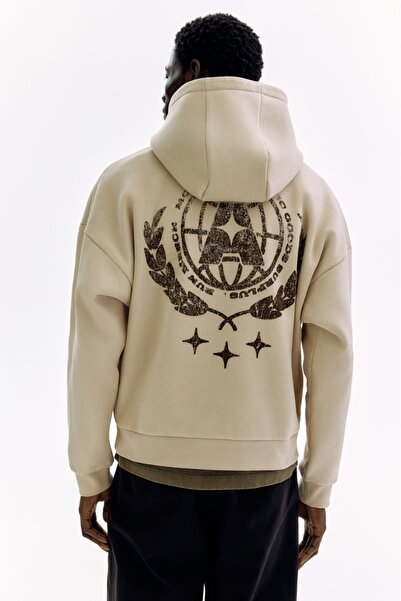 ZAVIXO - Hanorac oversize pentru bărbați, cu 3 fire, stil streetwear – Croial...