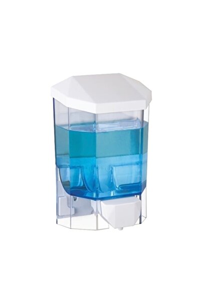 ZanaCasei Liquid Soap or Hand Sanitizer Dispenser, 500ml Transparent ABS Soap...