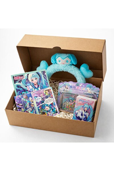 LEONEV Hatsune Miku Anime Koleksiyon Hediye Kutusu