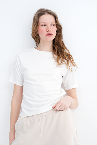 Addax Μπλουζάκι με λαιμόκοψη ποδηλάτου Basic P9019