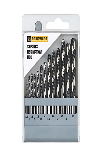 Meşem HSS MATKAP UÇ SETİ 13'LÜ