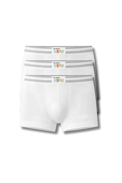 Yıldız Çamaşır 3'lü Çocuk %100 Pamuk Boxer