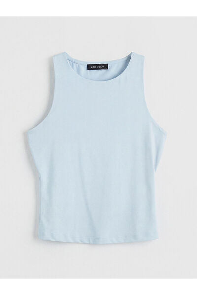 LC Waikiki Özmarka New Season Crew Neck Women's Tank Top