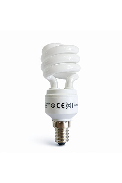 AMPÜL Tasarruflu Spiral Ampul E14 Duylu Enerji Tasarruflu Kompakt Floresan Am...
