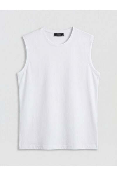 LC Waikiki Peak New Season Crew Neck Combed Cotton Men's Undershirt