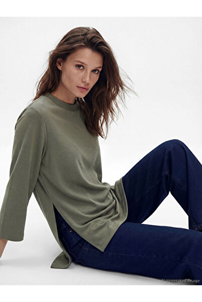 LC Waikiki Γυναικείο φούτερ Özmarka New Season ψηλός λαιμός