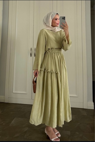 Byedadesign Fırfırlı Etekli Takım