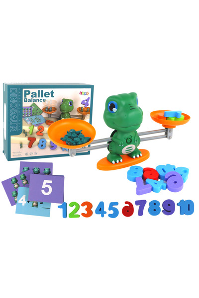 Three top online Jucărie educativă cu cântar de dinozauri, operații matematice