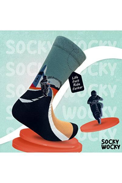 Socky Wocky Unisex Cotton Cartoon Socks – Ideal for Gifts - with Printed