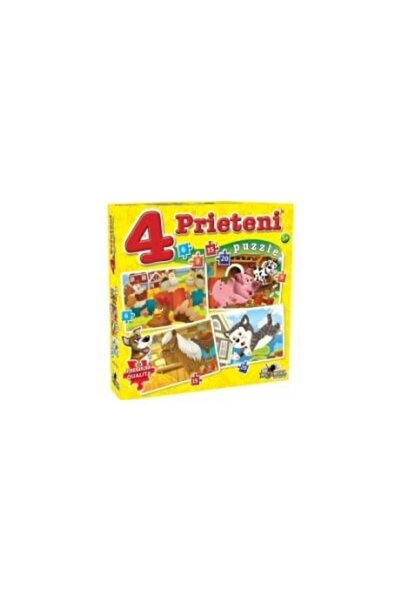 Noriel Puzzle - 4 Prieteni Mici - 6, 9, 15, 20 pie