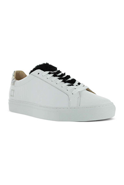 D.A.T.E. Women's sneakers - Newman Fur White-Black - size 38 White Black Genu...