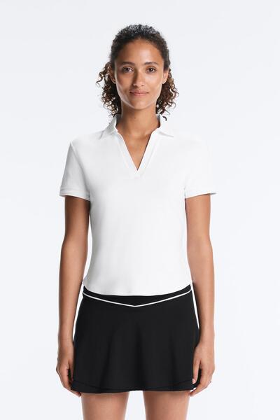 Oysho Comfortlux kısa kollu piping polo