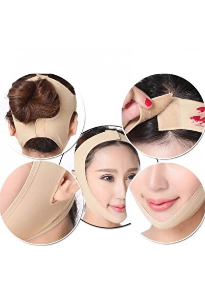 VEYA مشد الوجه والذقن للتنحيف وبعد العمليات لتسريع الشفاء الطبقة الداخلية مري...