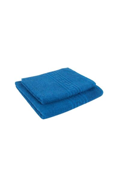 OEMN Set of 2 Towels – 1 Bath, 1 Face, 100% Cotton, 500 g/m², Greek Model