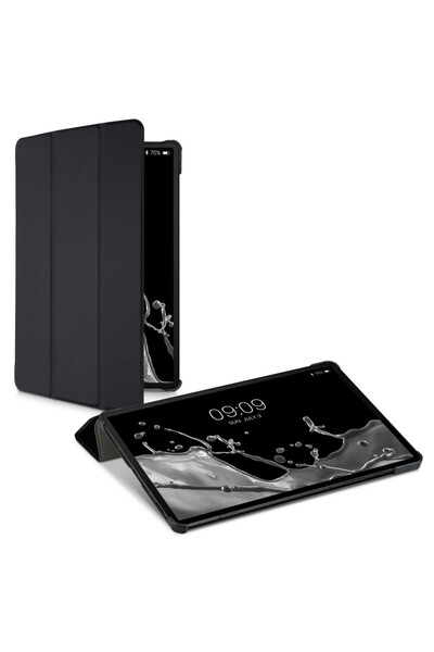 KWmobile Husă tabletă pentru Samsung Galaxy Tab S8, Kwmobile, Negru, - piele,...