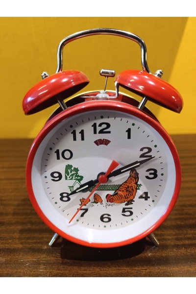 Retro Tavuklu kurmalı saat