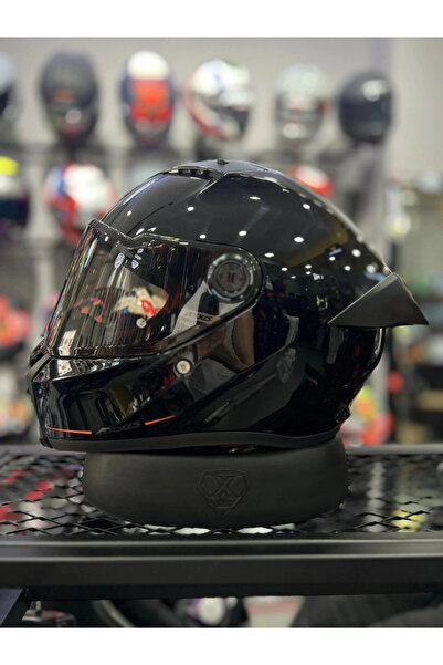 AXXIS KASK FENIX SOLID A1 PARLAK SIYAH