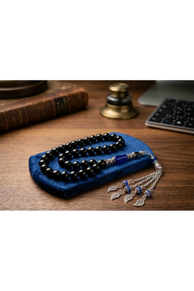 kral hediyelik Erzurum Oltu taşi nakkaş gümüş işlemeli İMAME ve püsküllü tasa...