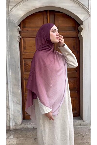 Diella Bambu Kraş degrade şal Pembe