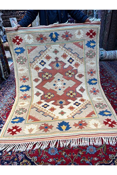 RD RAMAZAN DAĞ EL HALI SANATI El Dokuma Balıkesir Yörük Halısı Ebat 185x138